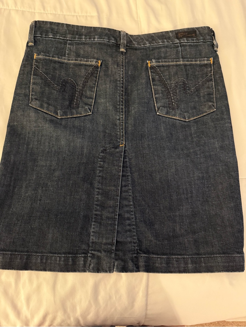 EUC-Citizens for Humanity Denim Skirt-Size 28 - Picture 6 of 9